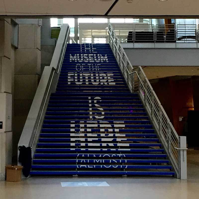 Indiana State Museum stairs